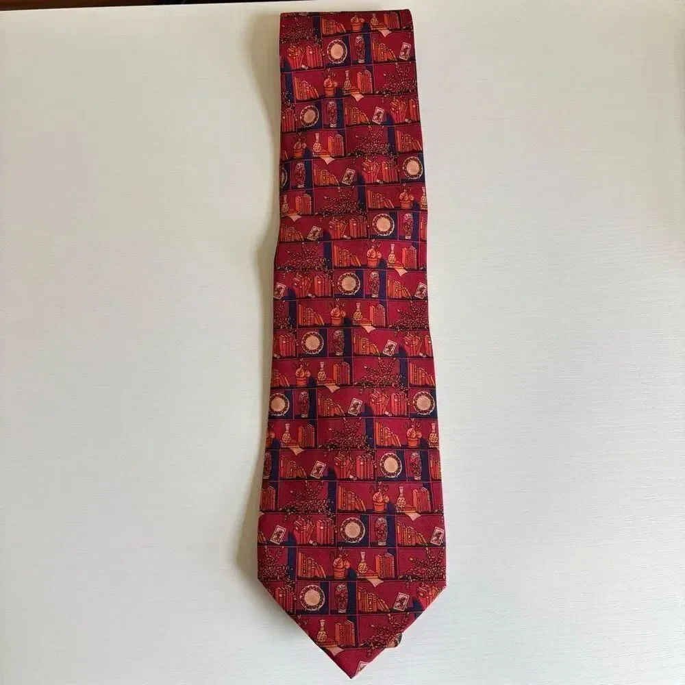 Yves Saint Laurent YSL silk tie